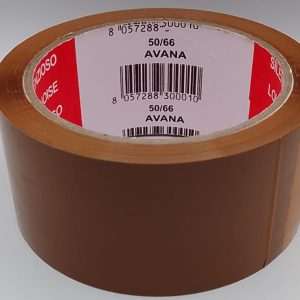 Nastro adesivo da imballaggio Avana Low Noise 50x66 – Scotch da pacchi silenzioso