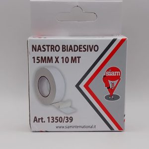 Nastro Biadesivo SIAM 15 mm × 10 mt