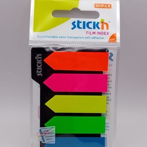 Segnapagina Plastificati 42 × 12 mm – Conf. 125 pezzi – 5 Colori