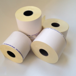 Rotoli 57x40 mm con foro 25 mm – Adesivi per bilance
