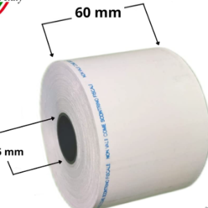 Rotoli 60x40 mm con foro 25 mm – Adesivi per bilance